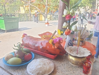 HEO QUAY CÚNG CHÙA BÀ CHÂU ĐỐC
