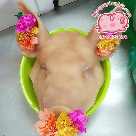 ĐẦU HEO LUỘC - ĐUÔI HEO LUỘC 